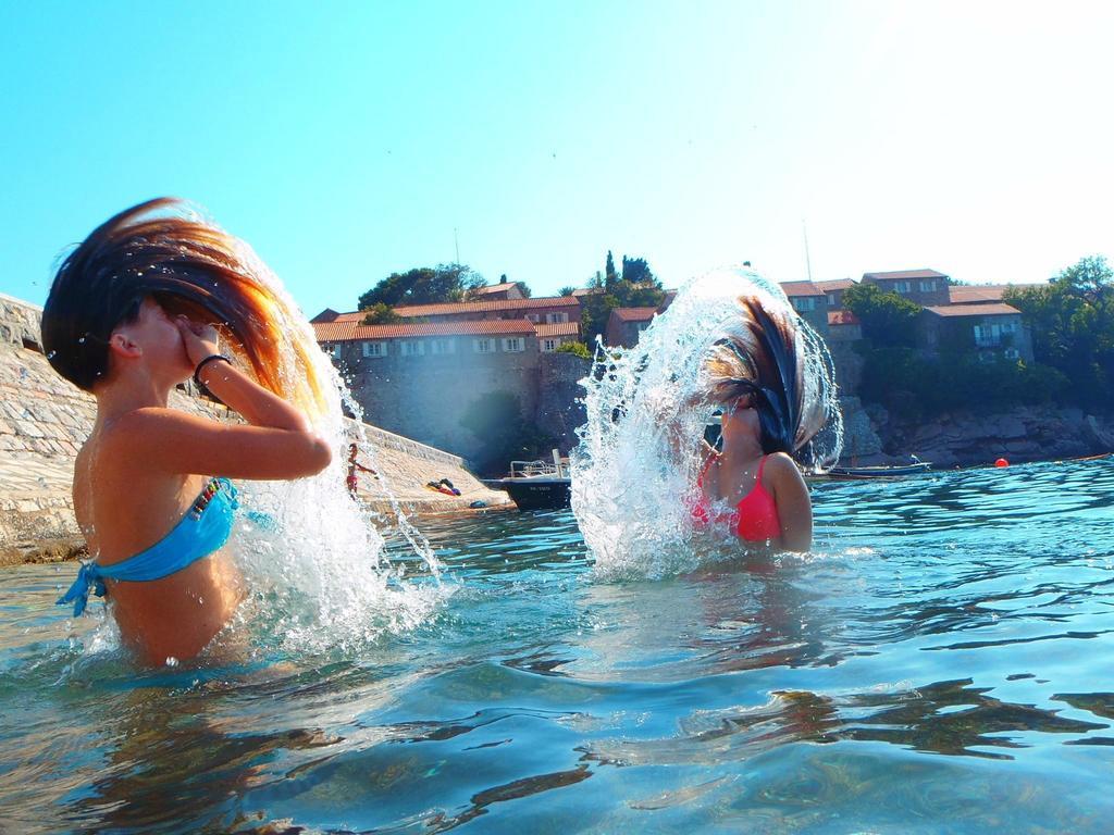 Apartments Slavica Jovanovic Sveti Stefan Eksteriør billede
